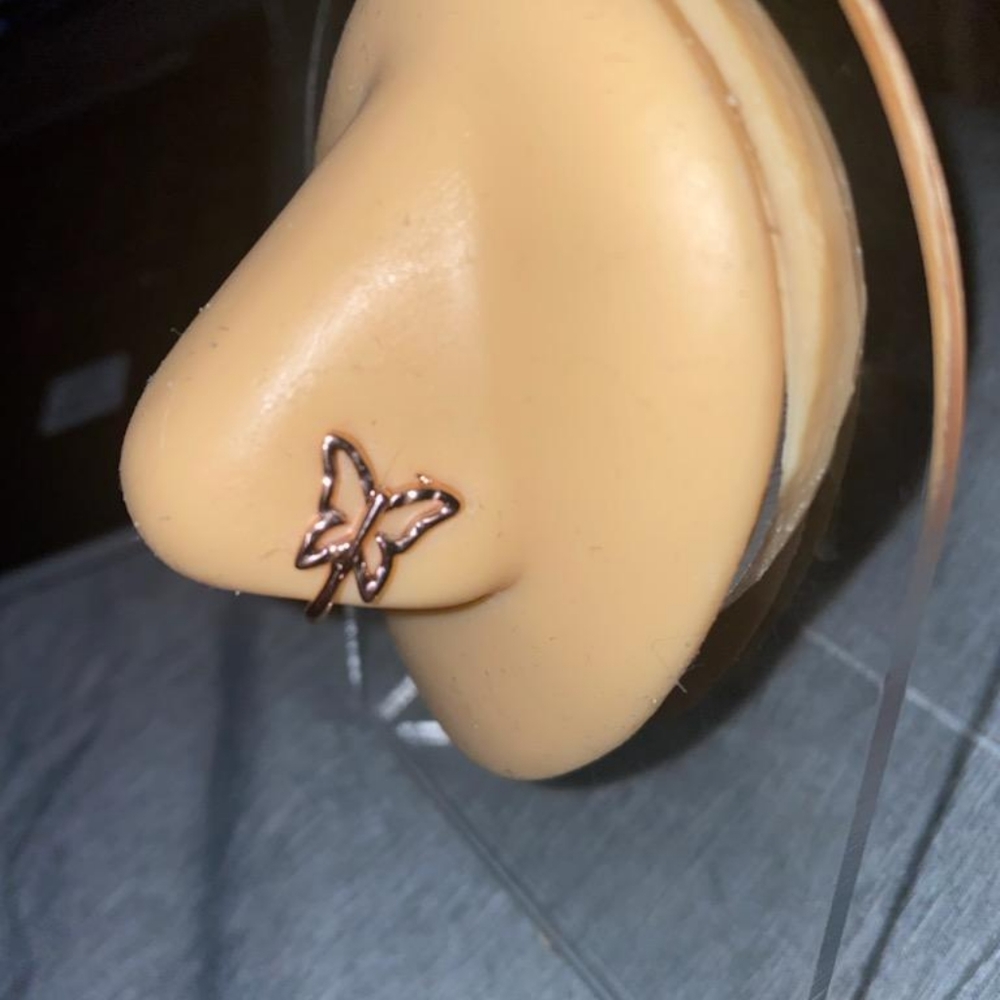 Butterfly Nose Cuff